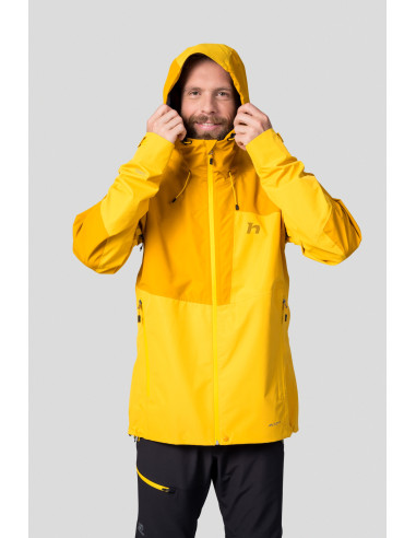 Men's mountain jacket ALAGAN spectra yellow / golden yellow