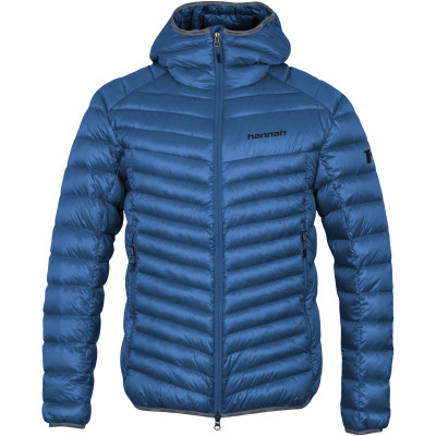 Men's mountain jacket ARDEN princess blue stripe