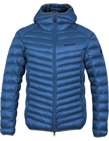 Men's mountain jacket ARDEN princess blue stripe