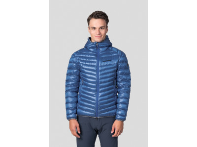 Men's mountain jacket ARDEN princess blue stripe