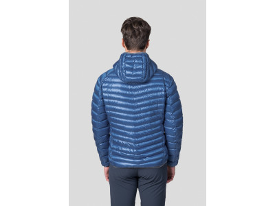Men's mountain jacket ARDEN princess blue stripe