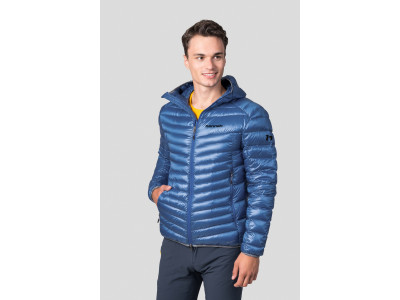 Men's mountain jacket ARDEN princess blue stripe