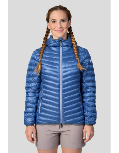 Ladies mountain jacket ARY dazzling blue stripe