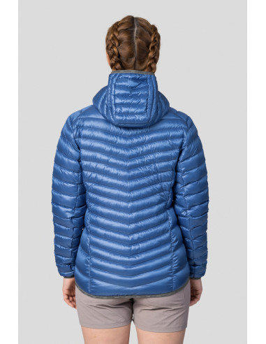 Ladies mountain jacket ARY dazzling blue stripe