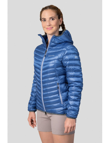 Ladies mountain jacket ARY dazzling blue stripe