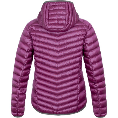 Ladies mountain jacket ARY fuchsia stripe 2