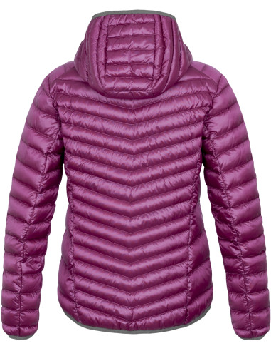 Ladies mountain jacket ARY fuchsia stripe