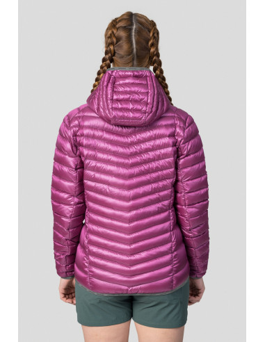 Ladies mountain jacket ARY fuchsia stripe