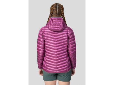 Ladies mountain jacket ARY fuchsia stripe
