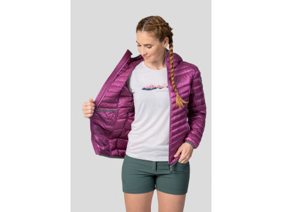 Ladies mountain jacket ARY fuchsia stripe