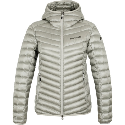 Ladies mountain jacket ARY light gray stripe