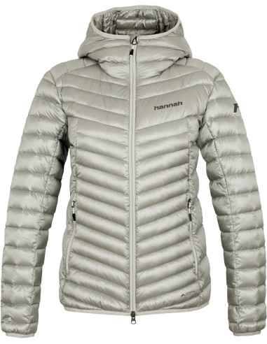 Sieviešu jaka pārgājieniem kalnos ARY gaiši pelēks 