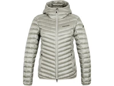 Ladies mountain jacket ARY light gray stripe