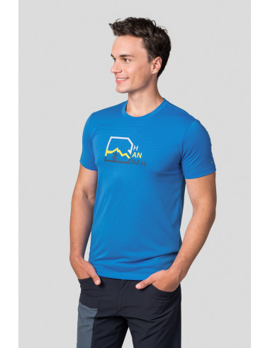 Men's mountain & trekking T-shirt BITE brilliant blue