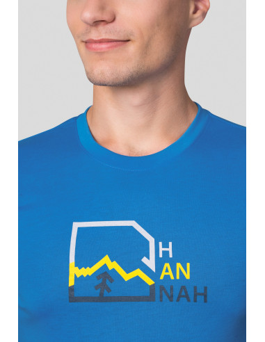 Men's mountain & trekking T-shirt BITE brilliant blue