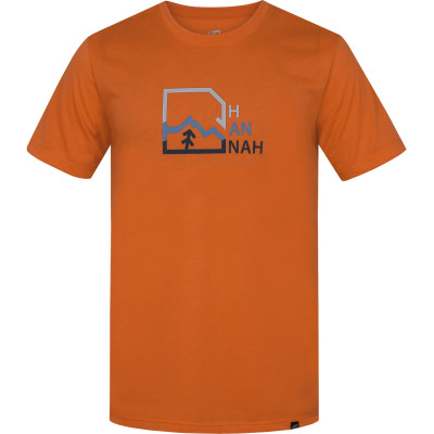 Men's mountain & trekking T-shirt BITE jaffa orange