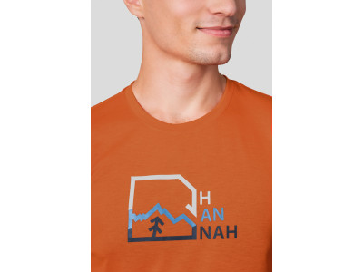 Men's mountain & trekking T-shirt BITE jaffa orange