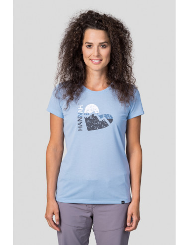 Sieviešu T-krekls pārgājieniem COREY II sapņaini zils