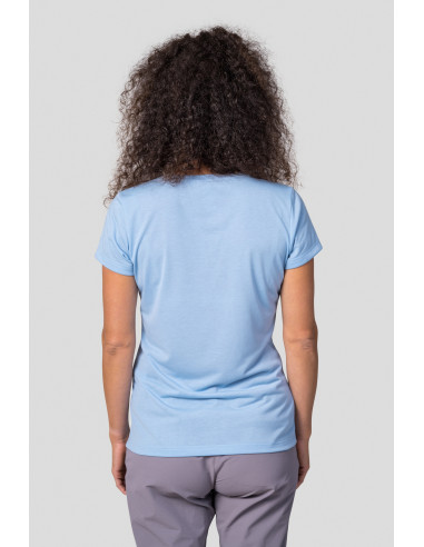 Sieviešu T-krekls pārgājieniem COREY II sapņaini zils