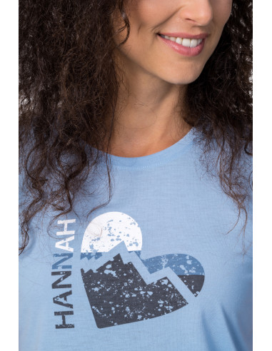 Sieviešu T-krekls pārgājieniem COREY II sapņaini zils