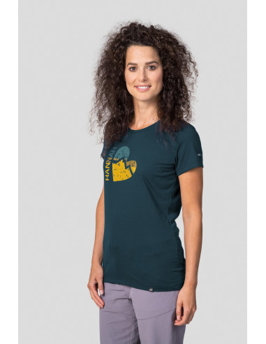 Ladies mountain & trekking T-shirt COREY II reflecting pond