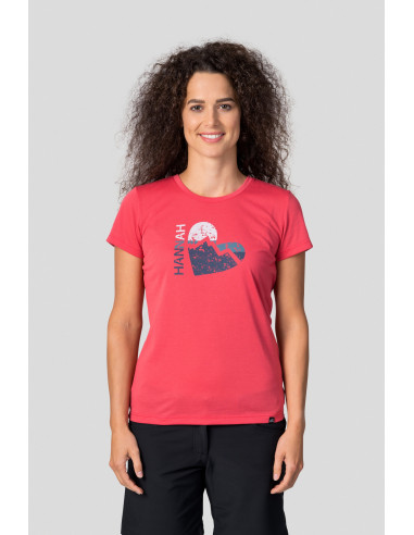 Ladies mountain & trekking T-shirt COREY II rose of sharon