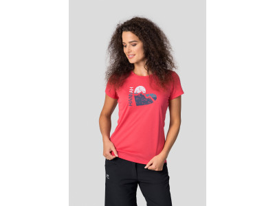 Ladies mountain & trekking T-shirt COREY II rose of sharon