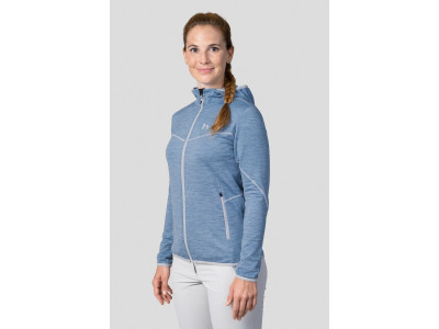 Ladies mountain & trekking sweatshirt DAGNYS HOODY alaskan blue mel