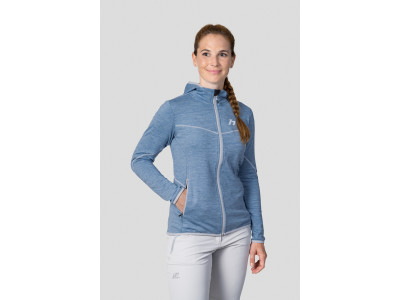 Ladies mountain & trekking sweatshirt DAGNYS HOODY alaskan blue mel