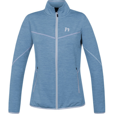 Ladies mountain & trekking sweatshirt DAGNYS alaskan blue mel