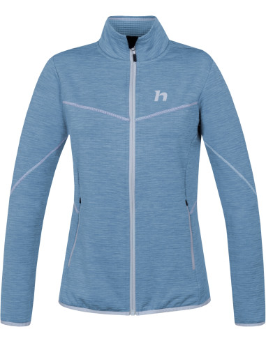 Ladies mountain & trekking sweatshirt DAGNYS alaskan blue mel