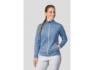 Ladies mountain & trekking sweatshirt DAGNYS alaskan blue mel