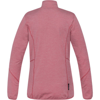 Ladies mountain & trekking sweatshirt DAGNYS quartz pink mel 2