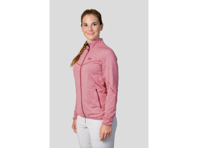 Ladies mountain & trekking sweatshirt DAGNYS quartz pink mel