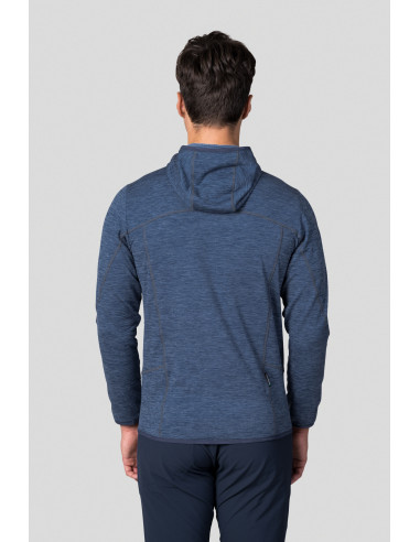 Men's mountain & trekking sweatshirt DAMAR HOODY blue shadow mel