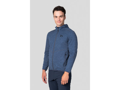 Men's mountain & trekking sweatshirt DAMAR HOODY blue shadow mel