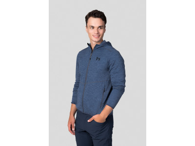 Men's mountain & trekking sweatshirt DAMAR HOODY blue shadow mel