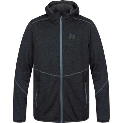 Men's mountain & trekking sweatshirt DAMAR HOODY dark gray mel