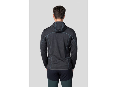 Men's mountain & trekking sweatshirt DAMAR HOODY dark gray mel