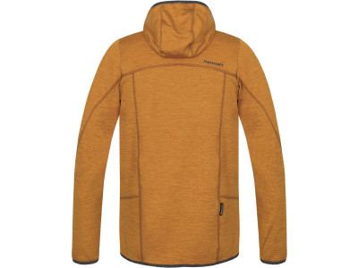 Men's mountain & trekking sweatshirt DAMAR HOODY golden yellow mel