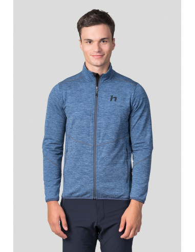 Men's mountain & trekking sweatshirt DAMAR blue shadow mel