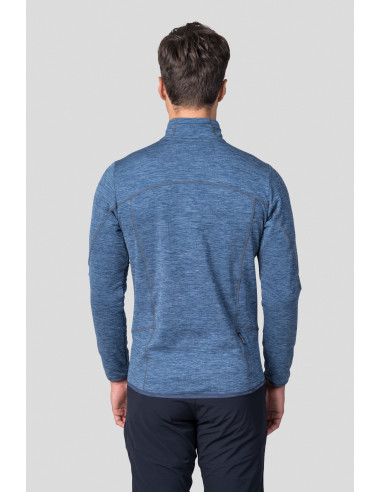Men's mountain & trekking sweatshirt DAMAR blue shadow mel