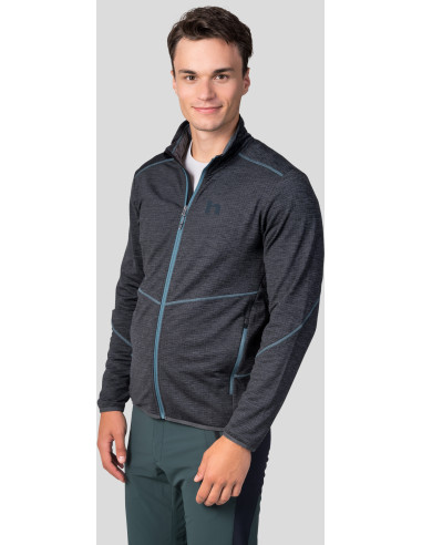 Men's mountain & trekking sweatshirt DAMAR dark gray mel