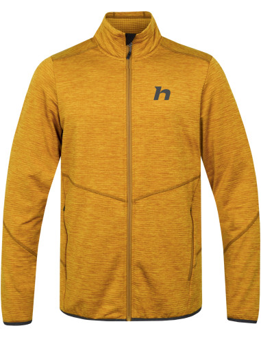 Men's mountain & trekking sweatshirt DAMAR golden yellow mel