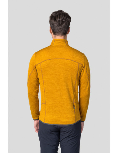 Men's mountain & trekking sweatshirt DAMAR golden yellow mel