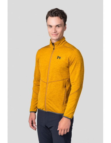 Men's mountain & trekking sweatshirt DAMAR golden yellow mel