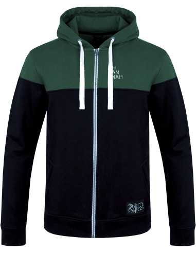 Men's every day sweatshirt FEZCO anthracite / dark green