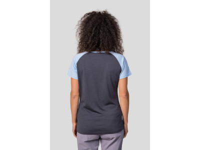 Ladies mountain T-shirt LESLIE asphalt / angel falls