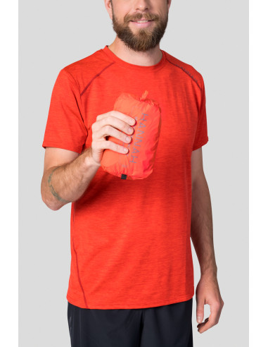 Men's active jacket MILES cherry tomato