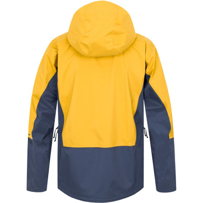 Men's mountain jacket MIRAGE golden yellow / reflecting pond 2